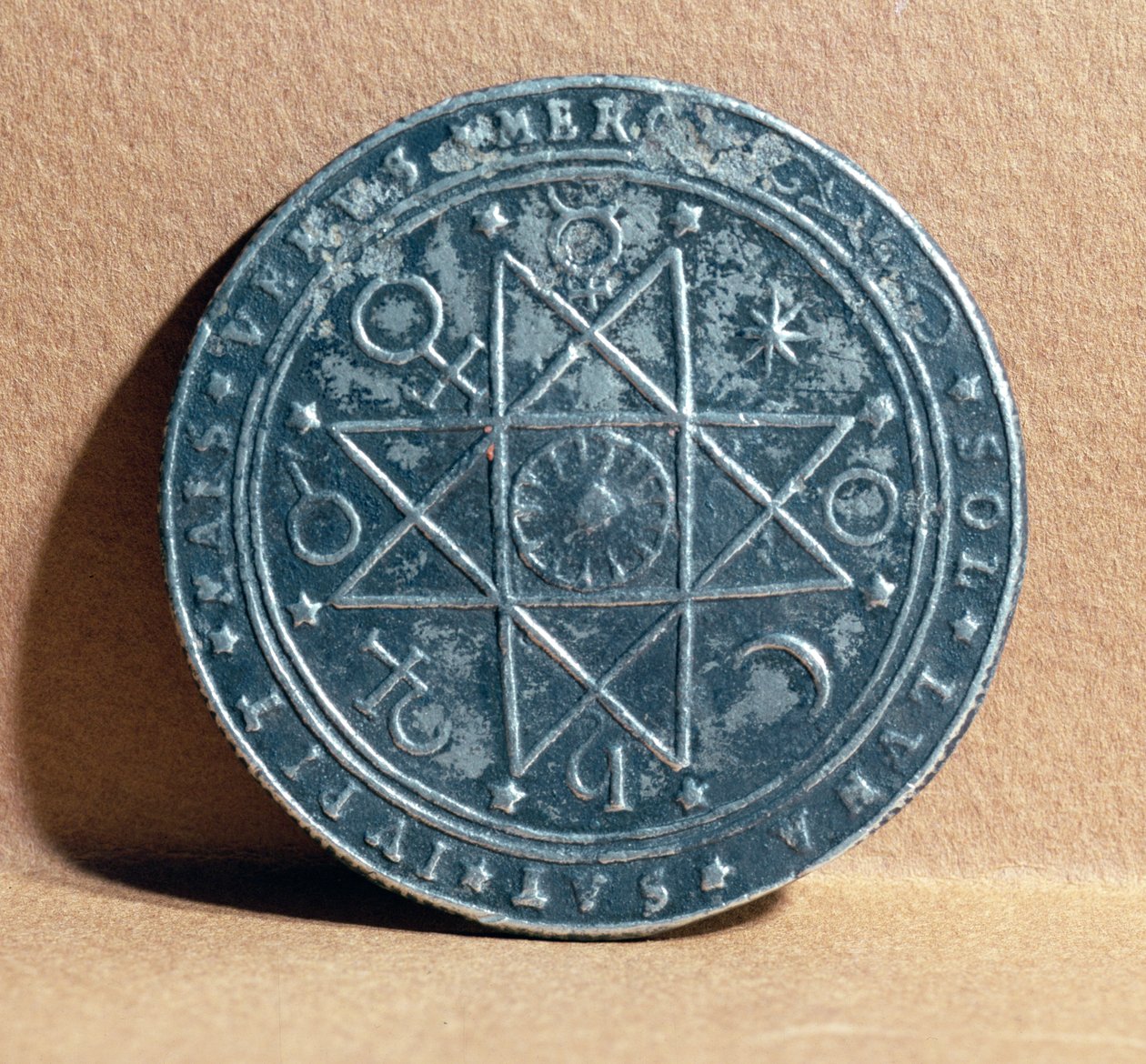 Alkymisk plate av French School