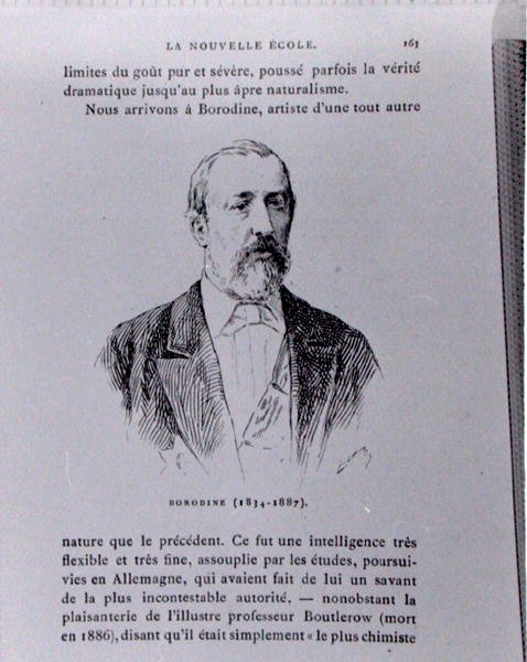 Aleksandr Borodin (1833-87), illustrasjon fra 