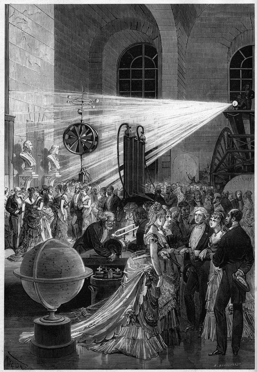 An evening at the Paris Observatory, April 10 av French School