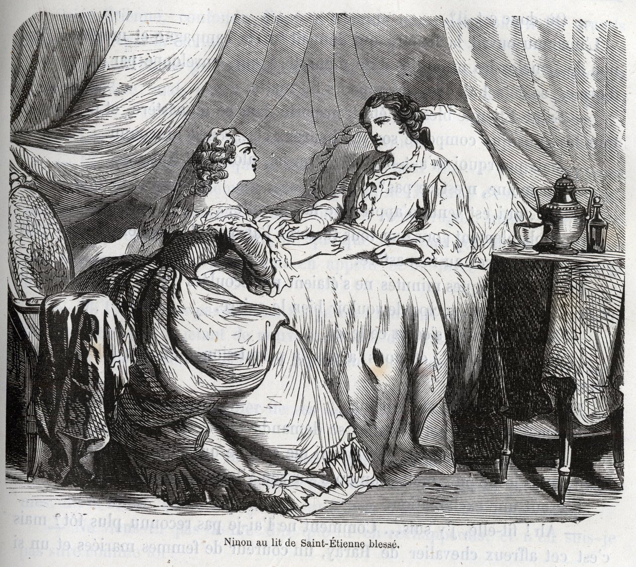 Anne Ninon””” of the Enclo (or Ninon de Lenclos or Ninon de Lanclos av French School