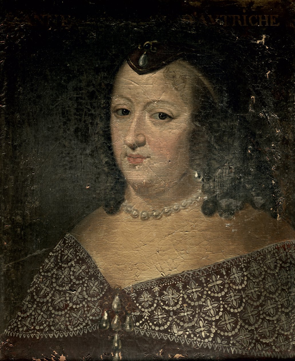 Anne av Østerrike (1601–66) av French School
