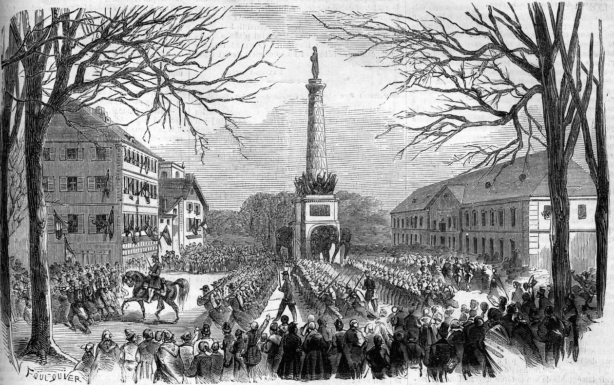 Annexation of the Savoy to France, Chambery, March 28 av French School