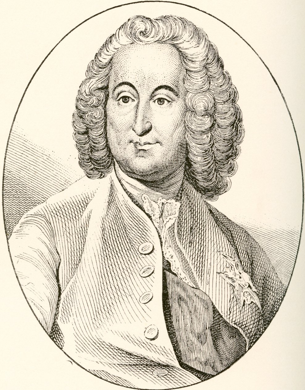 Antoine-Louis Rouillé, greve av Jouy-en-Josas, 16891761. Fransk statsmann. Fra Les Heures Libres utgitt 1908. av French School