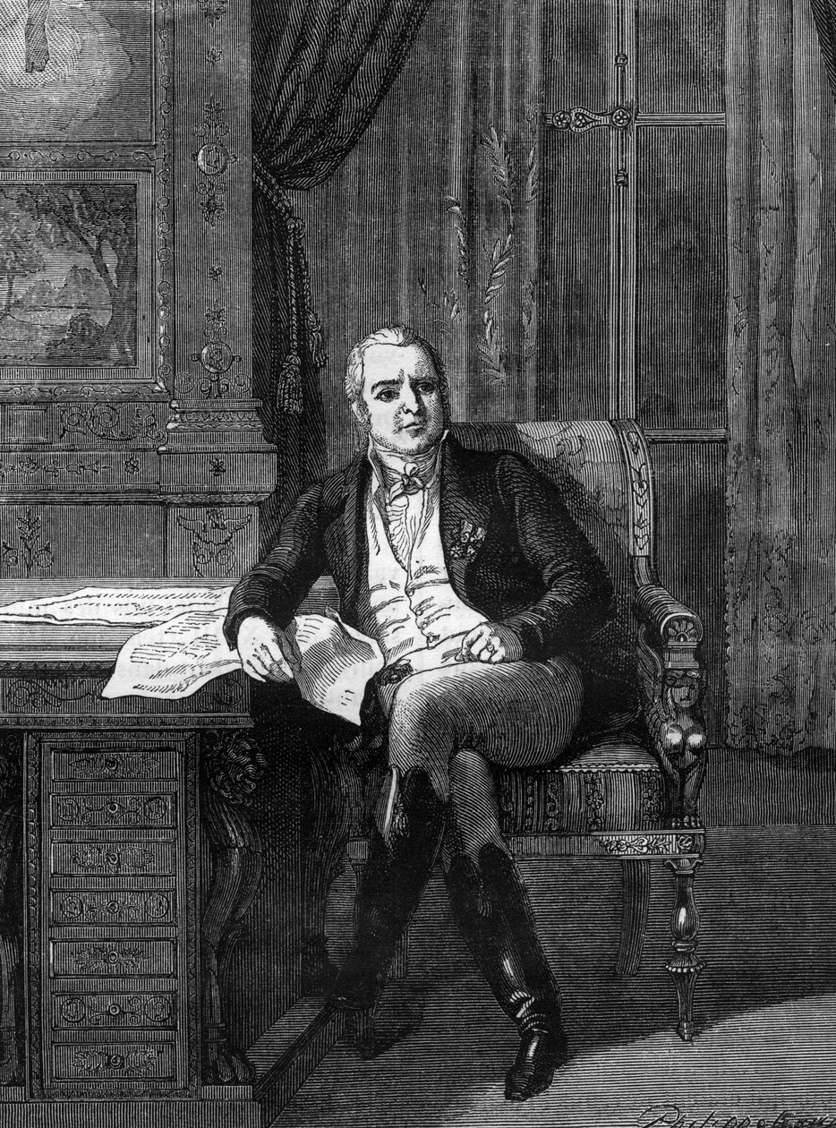 Antoine Marie Chamans, Comte de Lavalette, French politician and general - Antoine-Marie Chamans, Comte de Lavalette (1769-1830) officer, high French official and councillor of State - in “Histoire de l