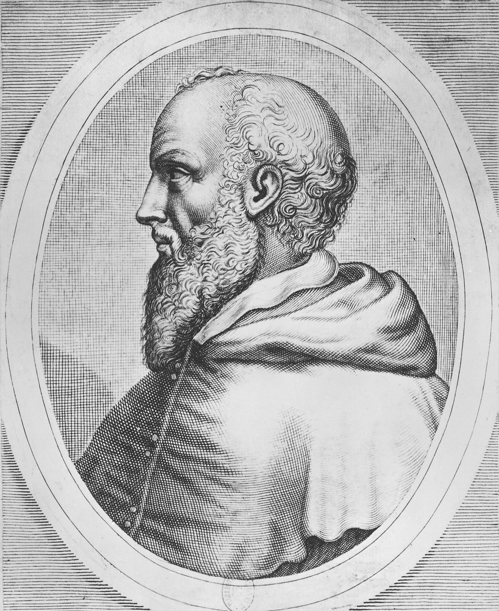 Antoine Perrenot de Granvelle (gravering) av French School