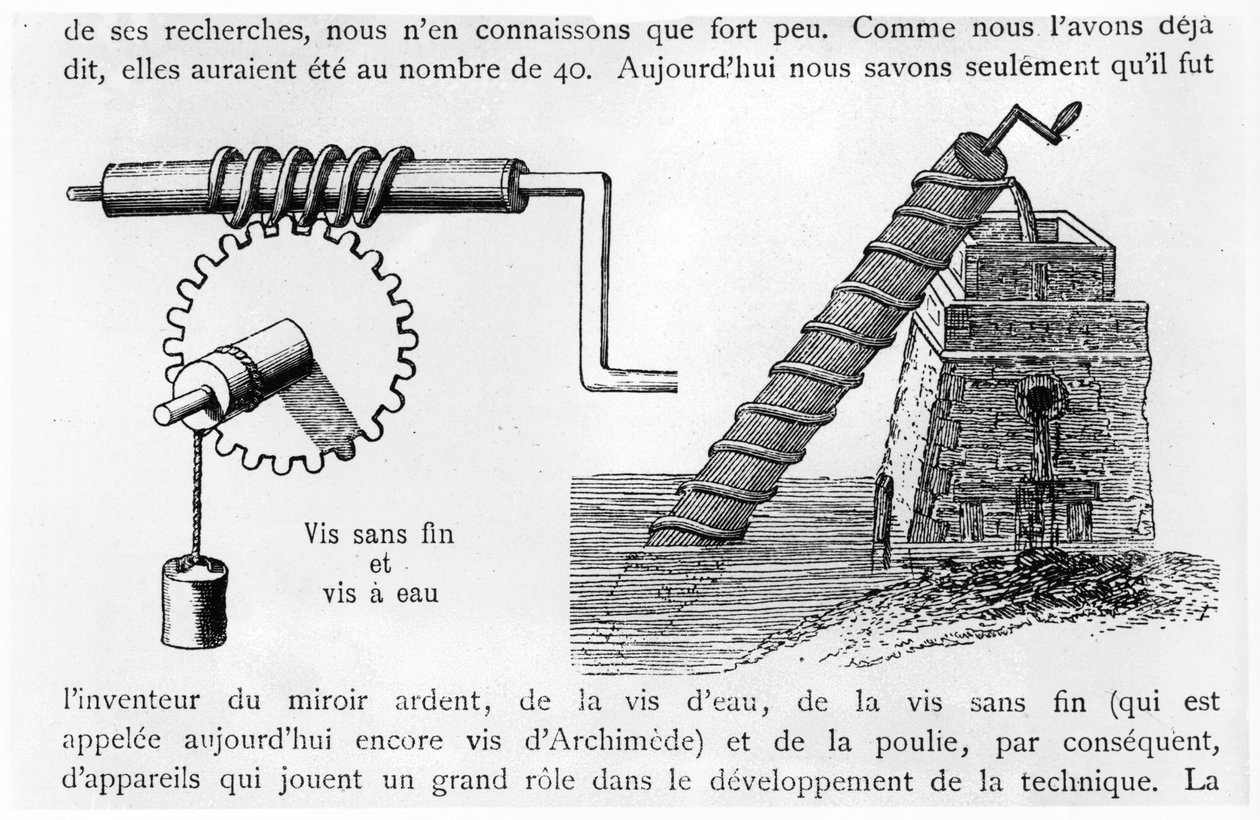 Arkimedes skrue av French School