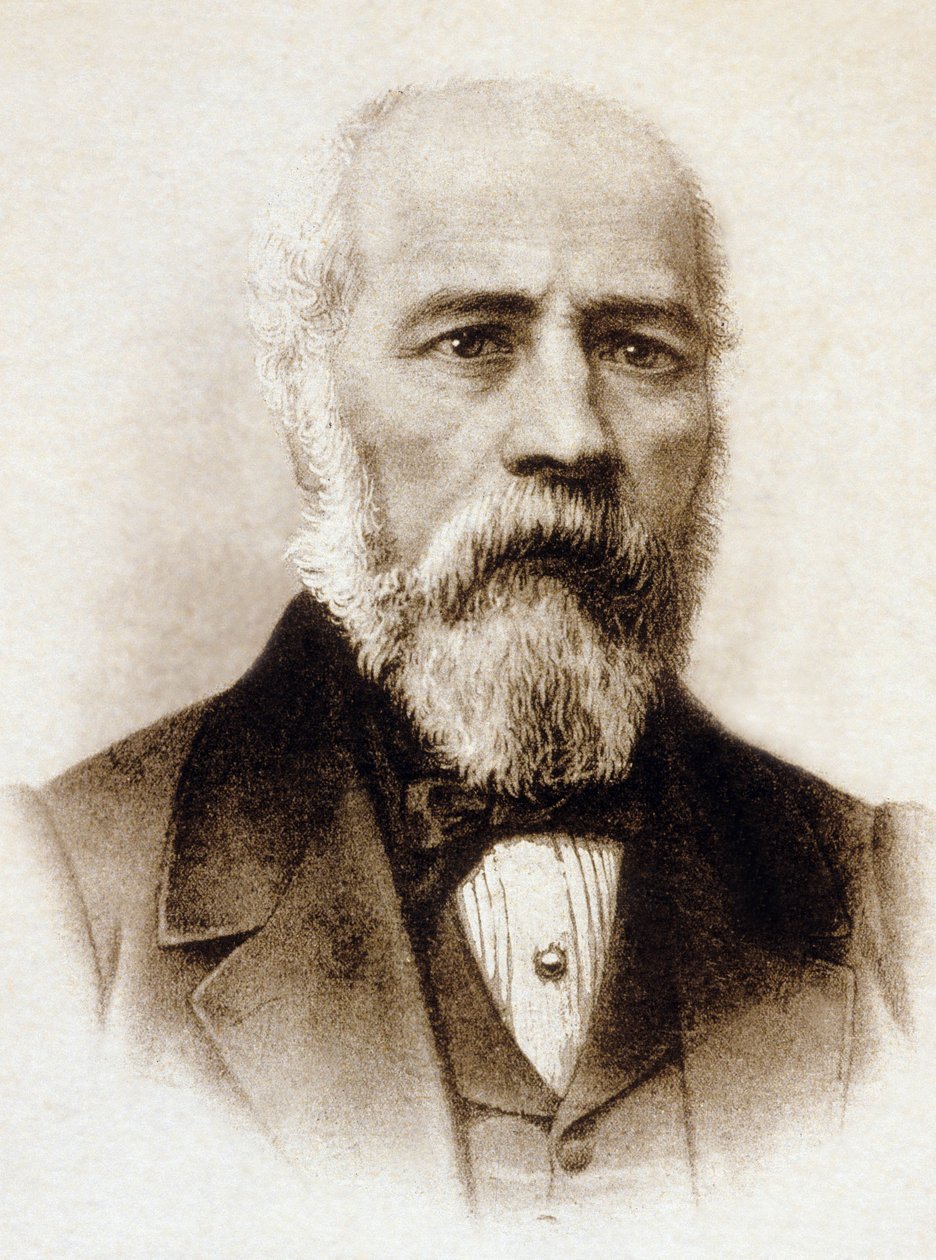 Armand Barbes (gravering) av French School