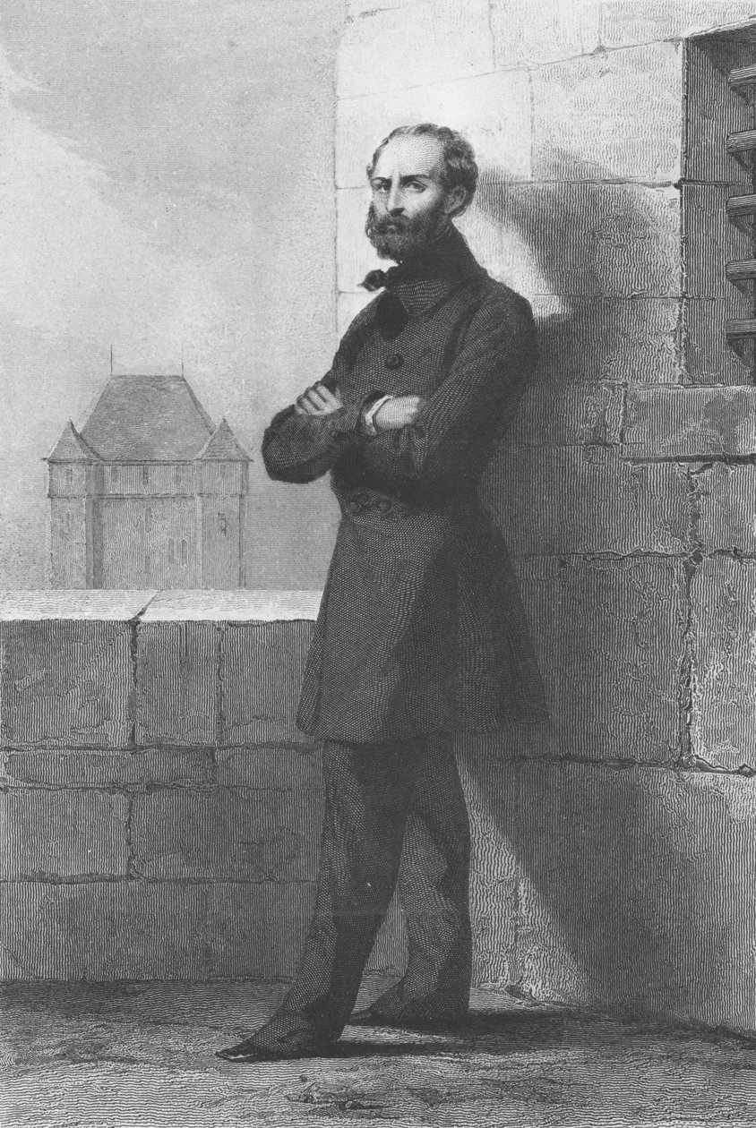 Armand Barbès, ca. 1848 (gravering) av French School
