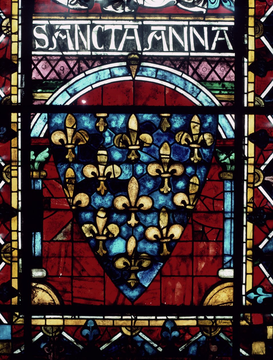 Arms of France, 1200-tallet av French School