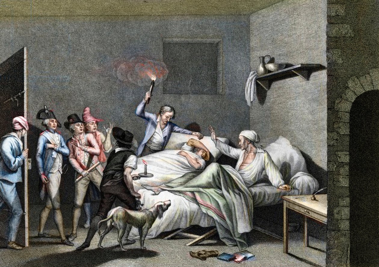 Arrest under the Terror av French School