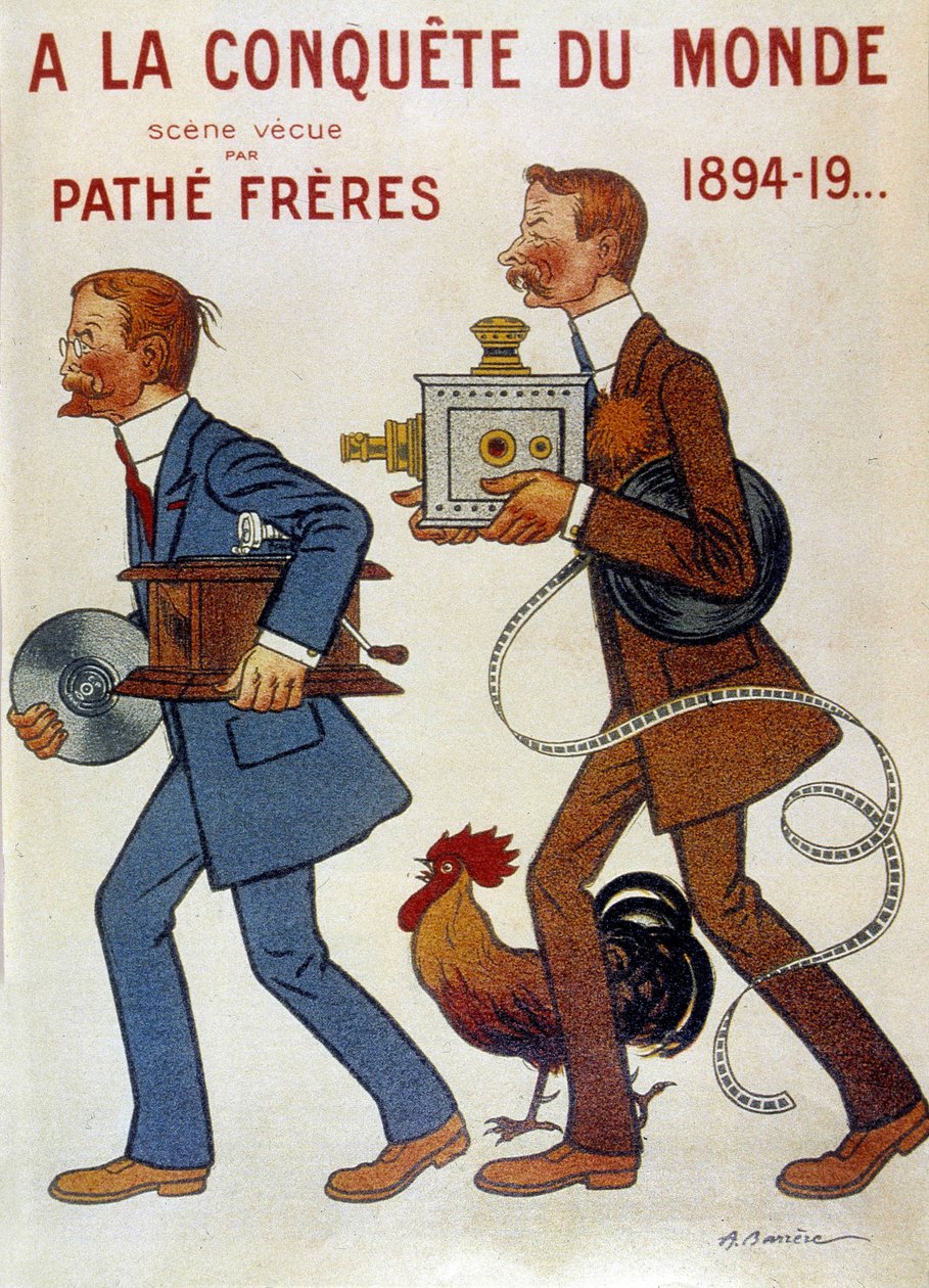 Ved verdens erobring: scene levd av Pathe Freres av French School