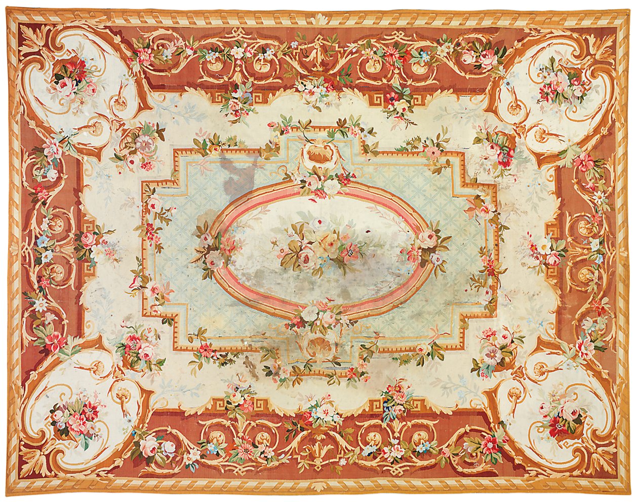 Aubusson-teppe, siste fjerdedel av 1800-tallet av French School