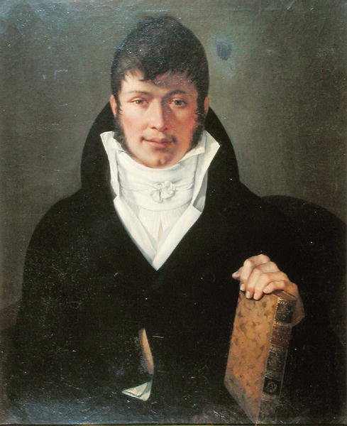 Baron Anselme Balthazar Richerand (1779-1840) (olje på lerret) av French School
