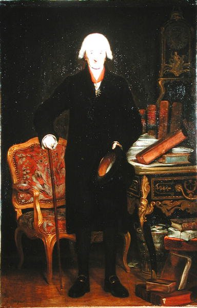 Baron Antoine Portal (1742-1832) (olje på lerret) av French School