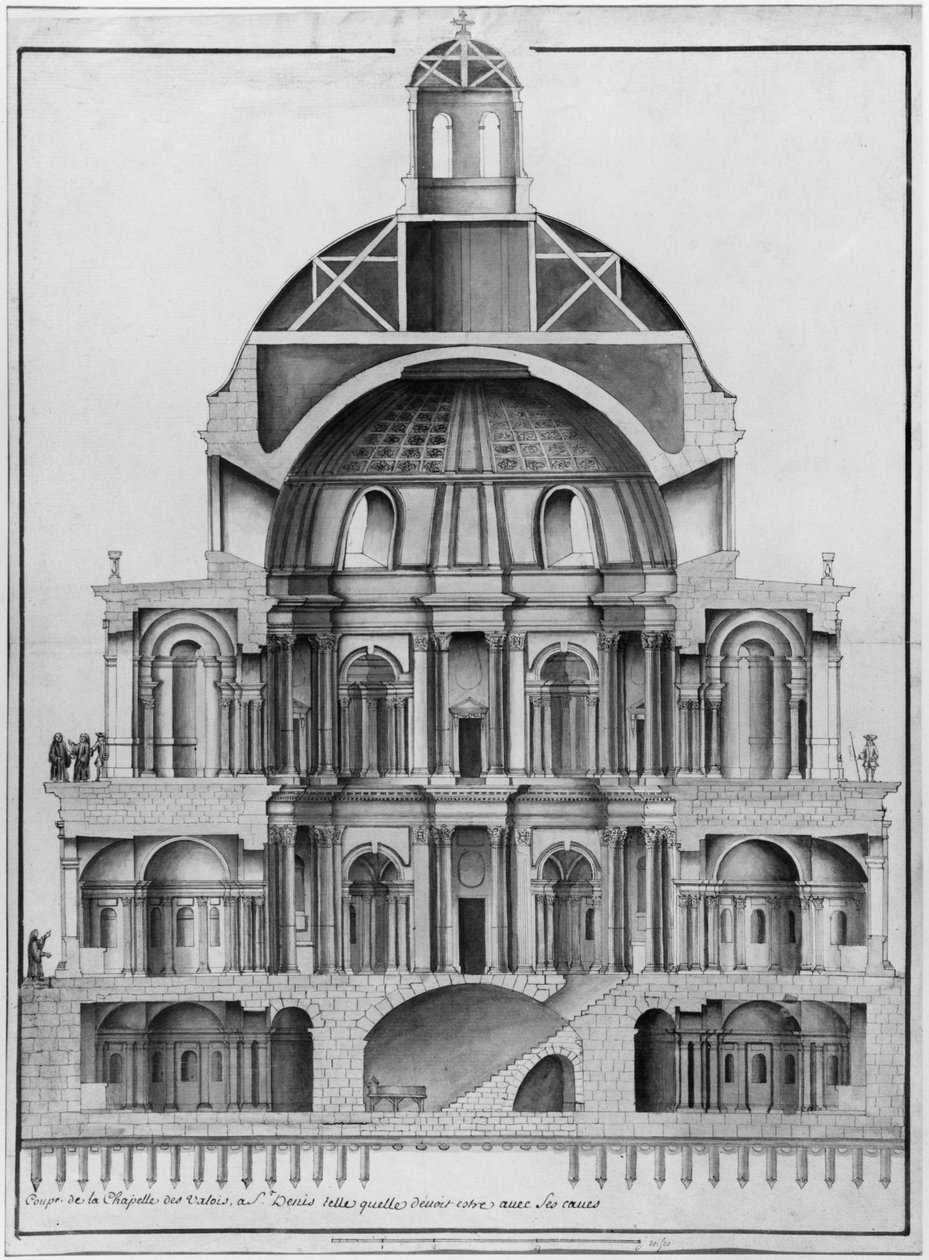 Basilica Saint-Denis, Valois Tower (se også 414688, 414689) av French School