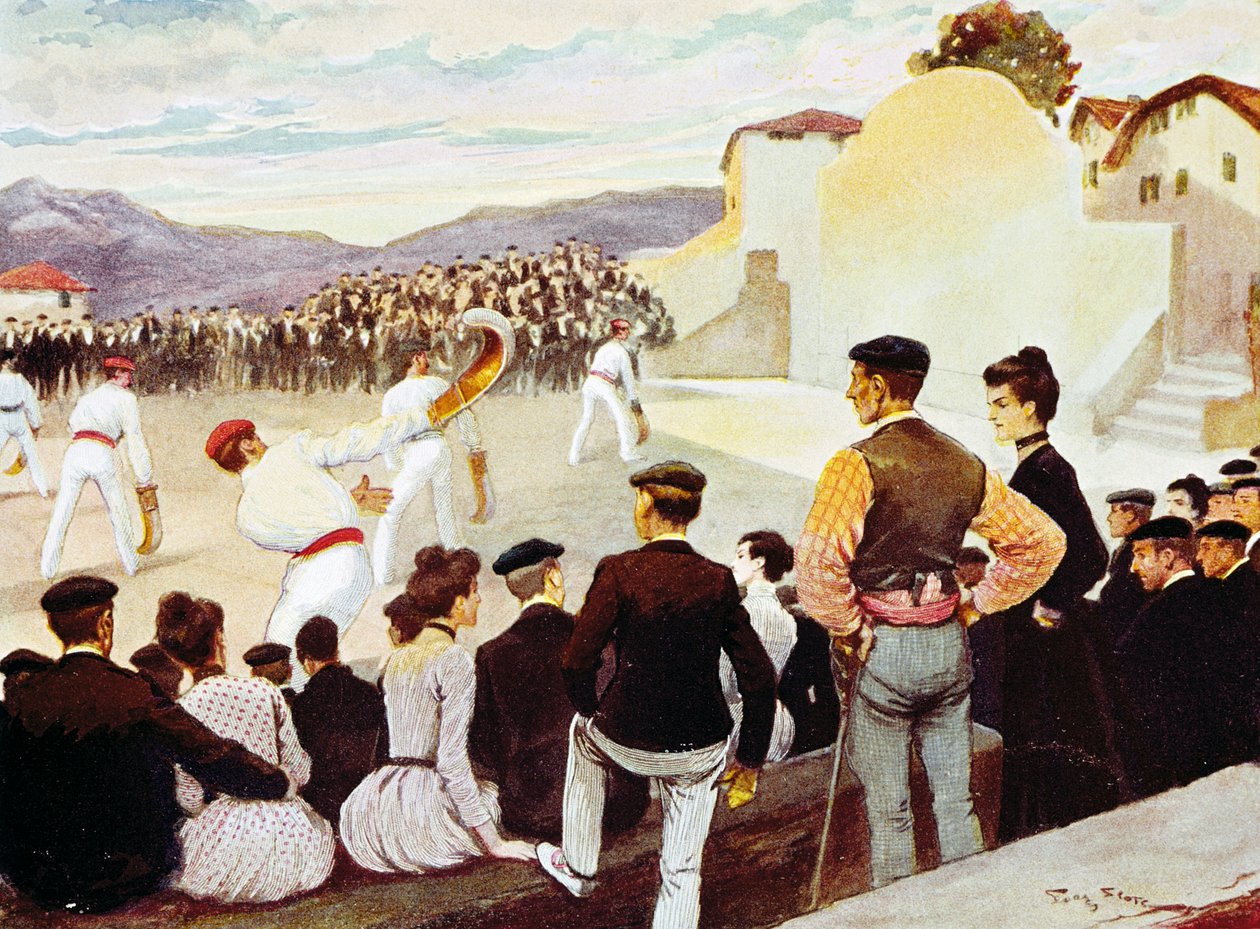 Baskisk ball, september av French School