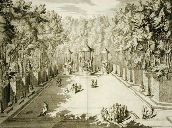 Baths of Apollo, Versailles, fra 