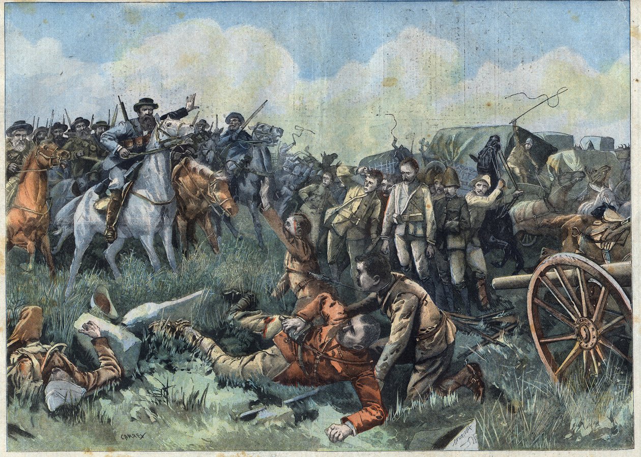 Boer War: Britisk nederlag ved Tweebosch 7. mars av French School