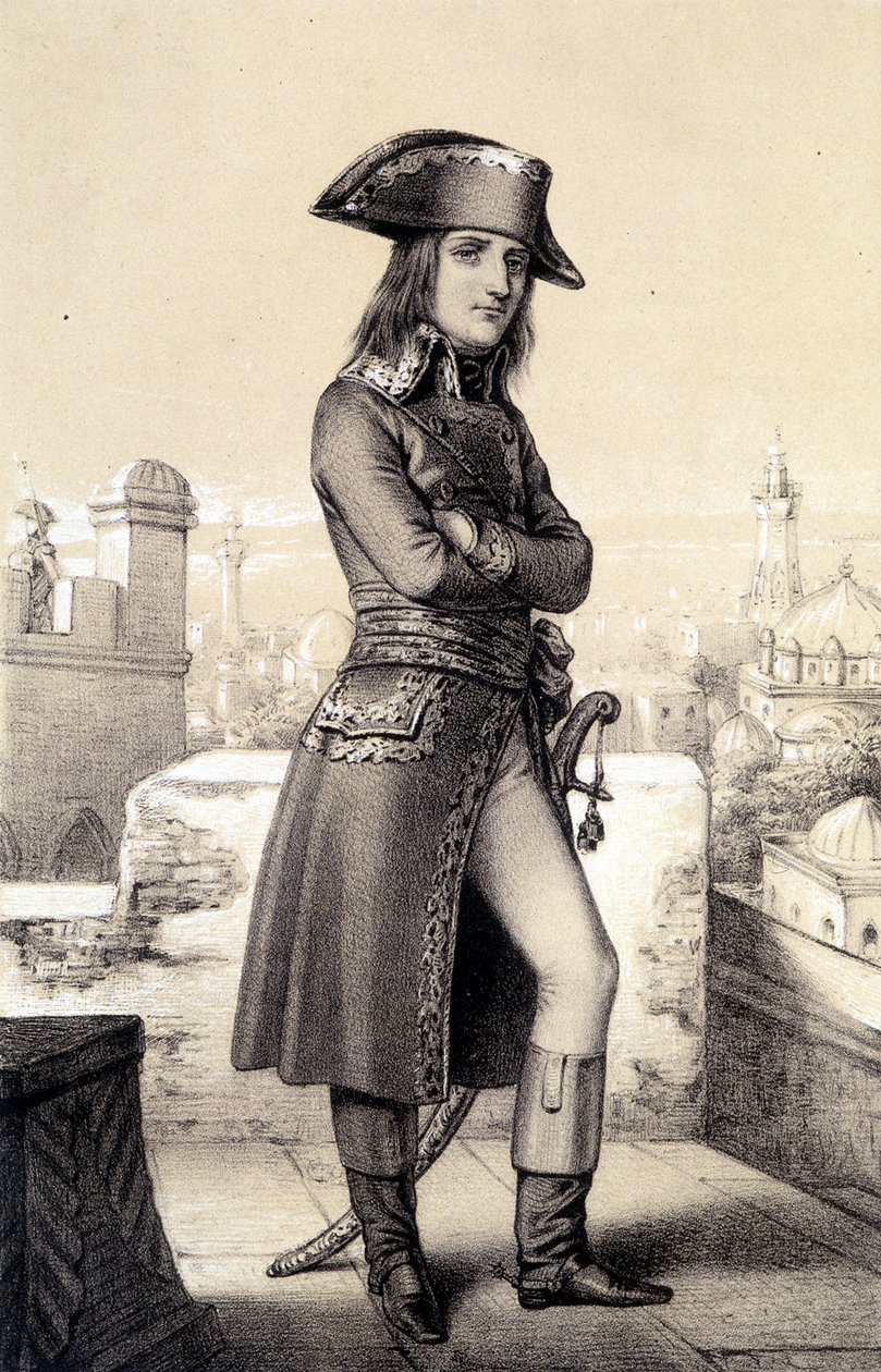 Bonaparte - i ""Historical Gallery of the French Revolution"" av Albert Maurin av French School