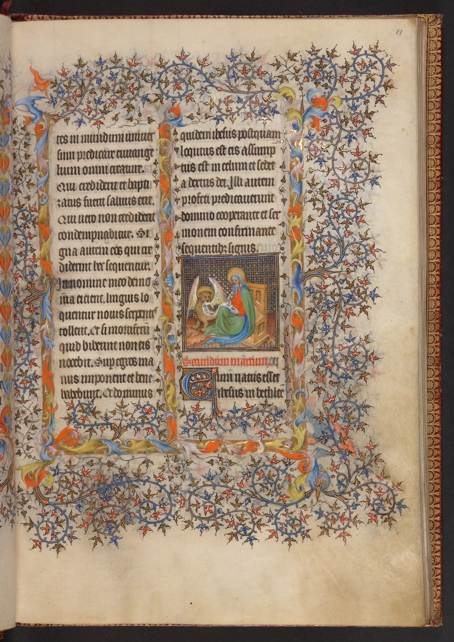 Timebok, Legg til MS 32454 f.11r, Frankrike av French School