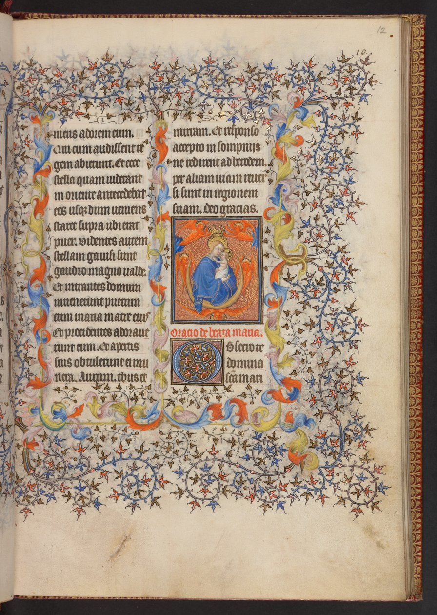 Timebok, Legg til MS 32454 f.12r, Frankrike av French School