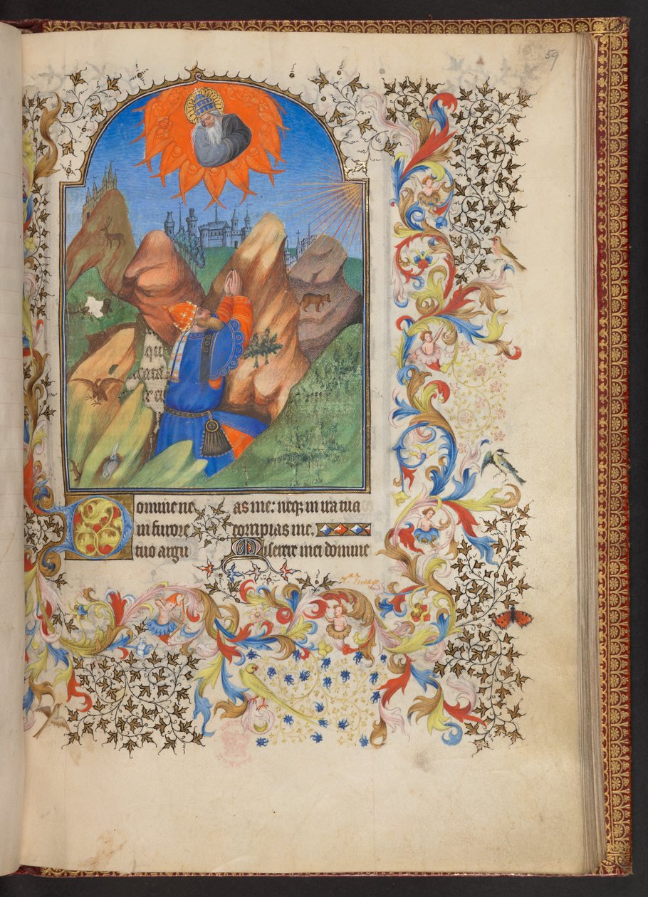 Timebok, Legg til MS 32454 f.59r, Frankrike av French School