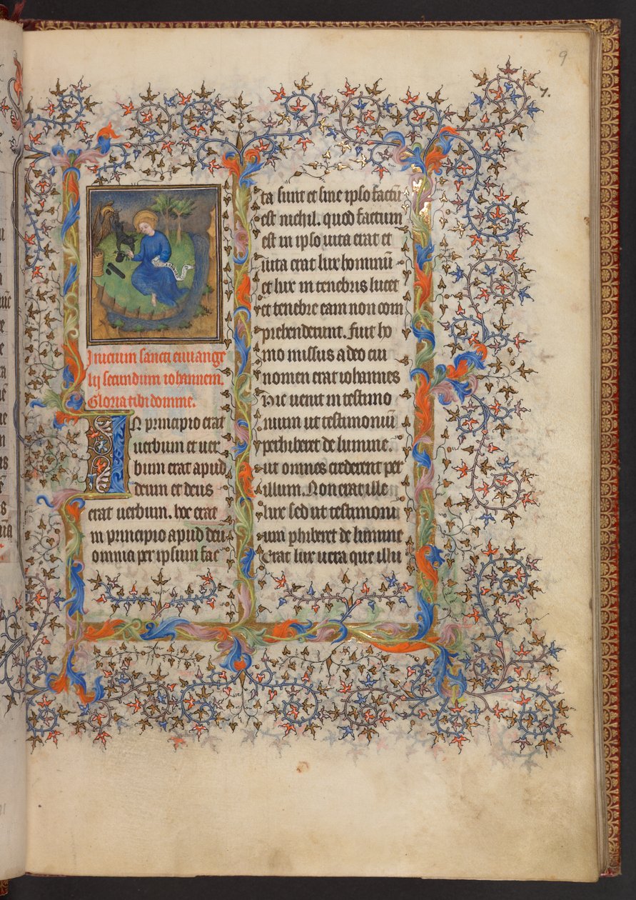 Timebok, Legg til MS 32454 f.9r, Frankrike av French School