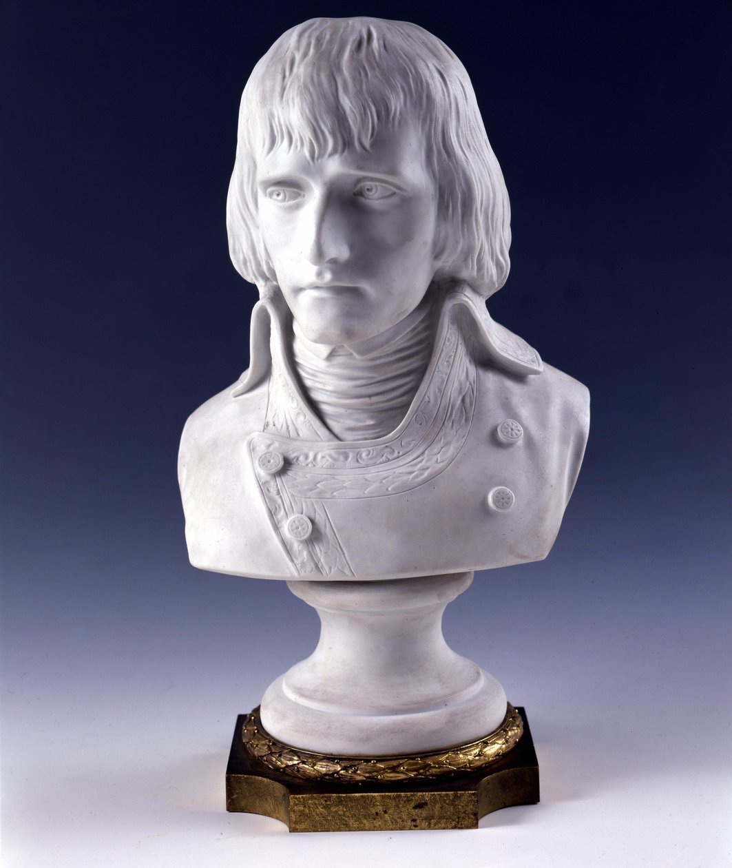Bust of Bonaparte First Consul of the French Republic. 1801. Imperial Manufacture of Sevres. The Soldiers of Yesteryear Collection. Paris 1802 av French School