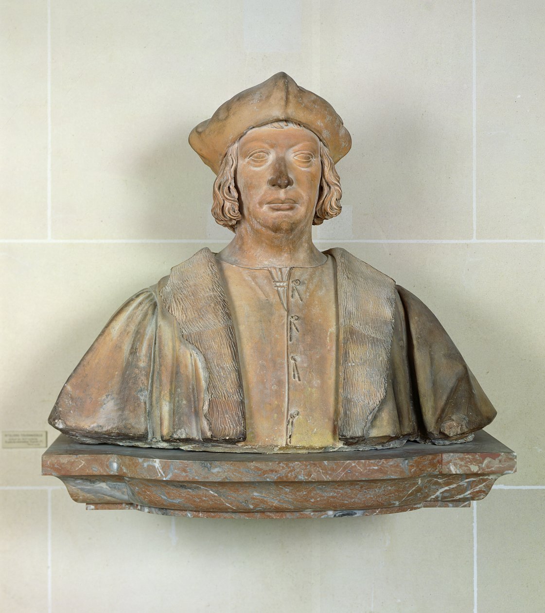Byste av kansler Antoine Duprat (1463-1535) (terrakotta) av French School