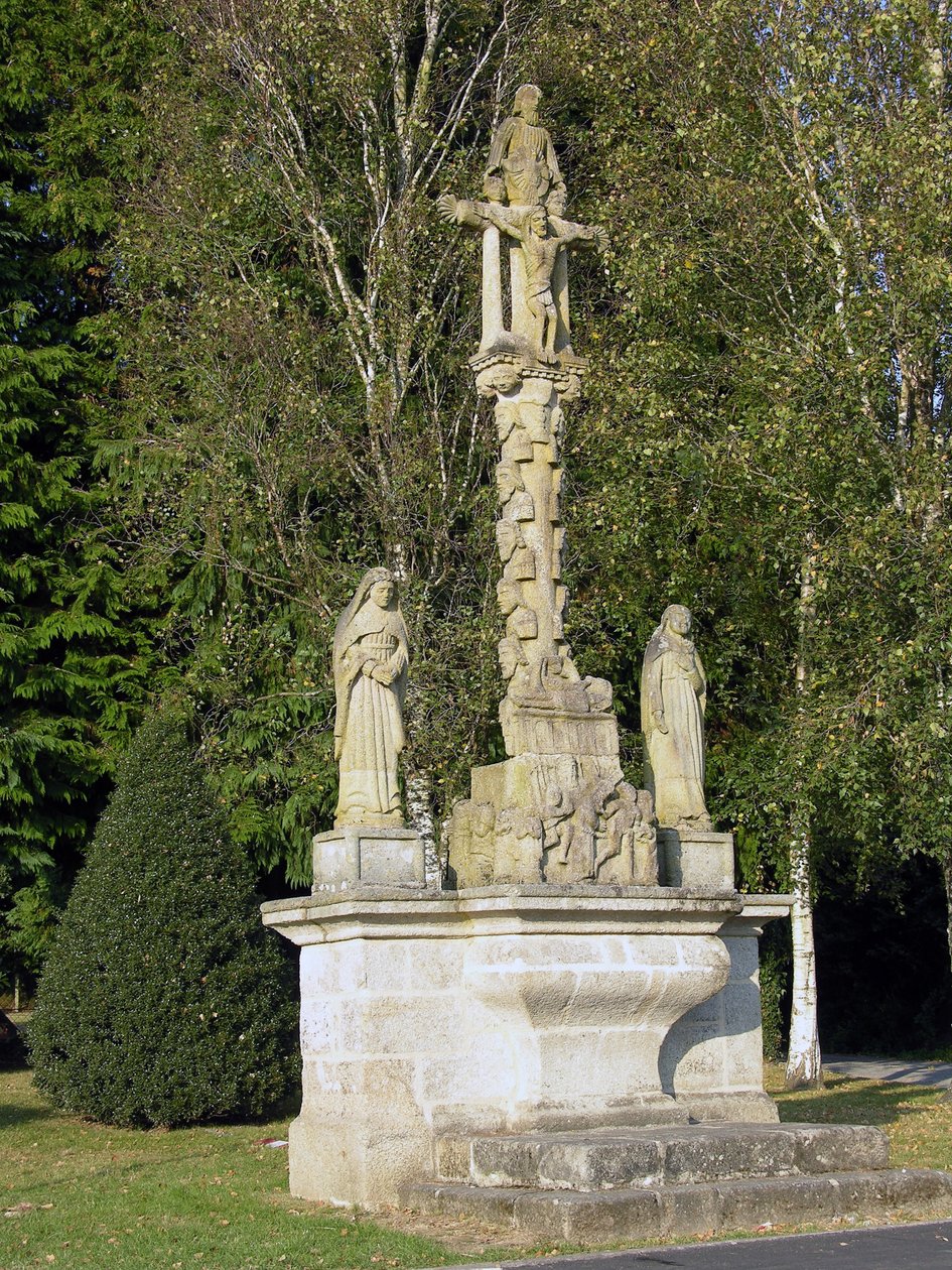 Golgata, skåret av Cabedoche Freres, 1827 av French School