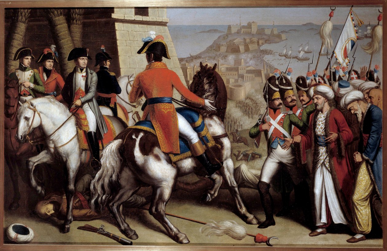 Kampanje (ekspedisjon) av Egypt (1798-1801): "" Napoleon Bonaparte (1769-1821) til Saint Jean d