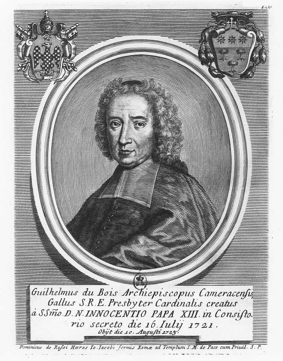 Kardinal Dubois (gravering) av French School