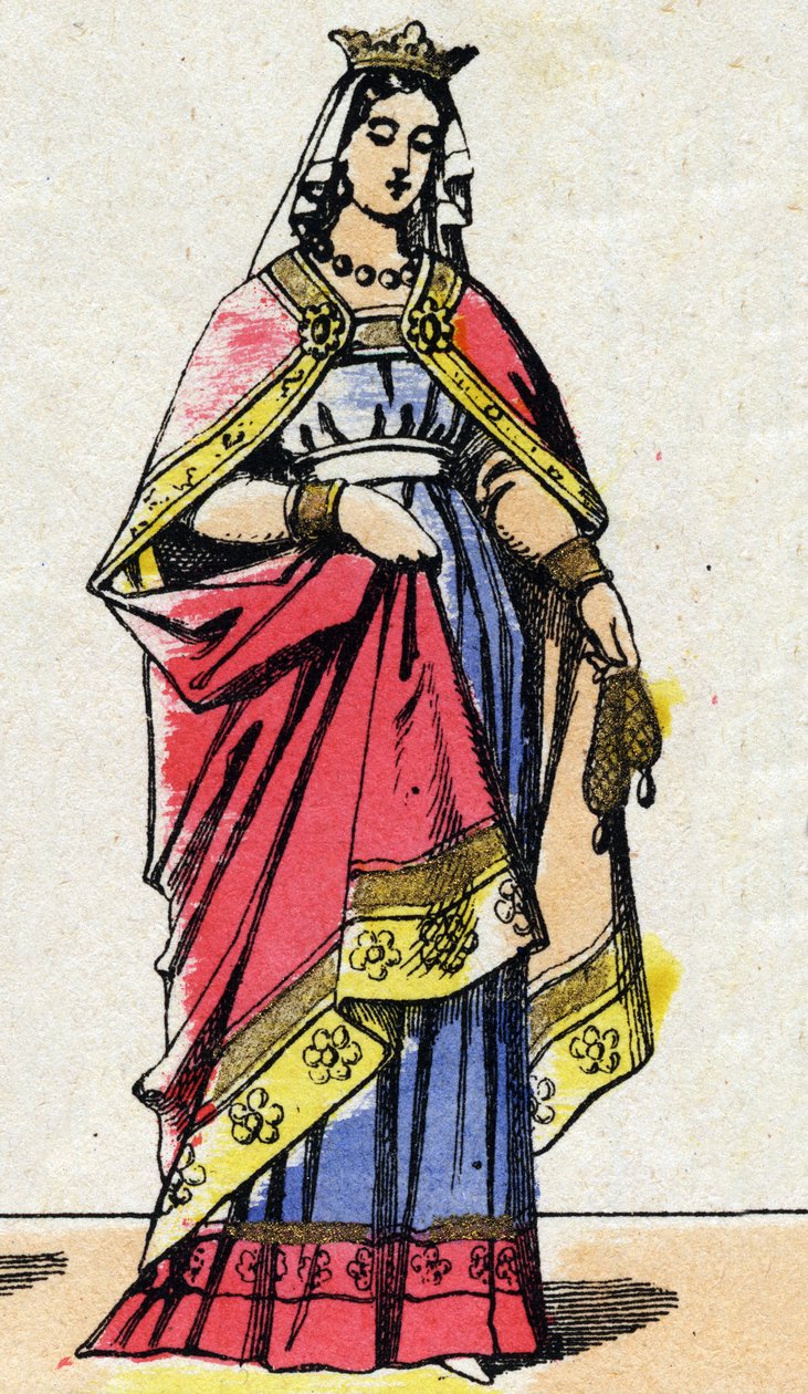 Karolingisk dynasti: Portrett Adelaide d