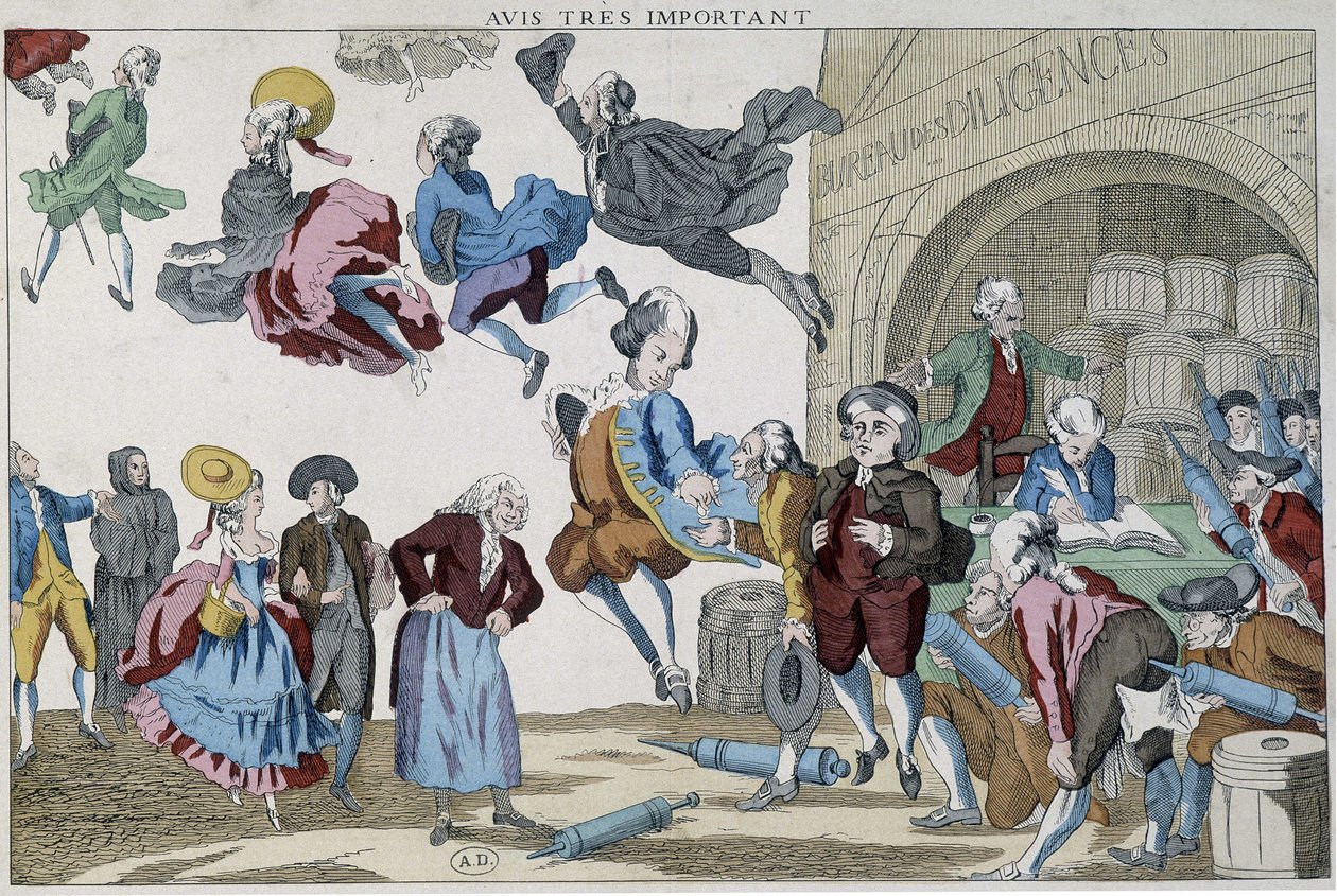 Tegneserie på Air Stagecoaches av French School