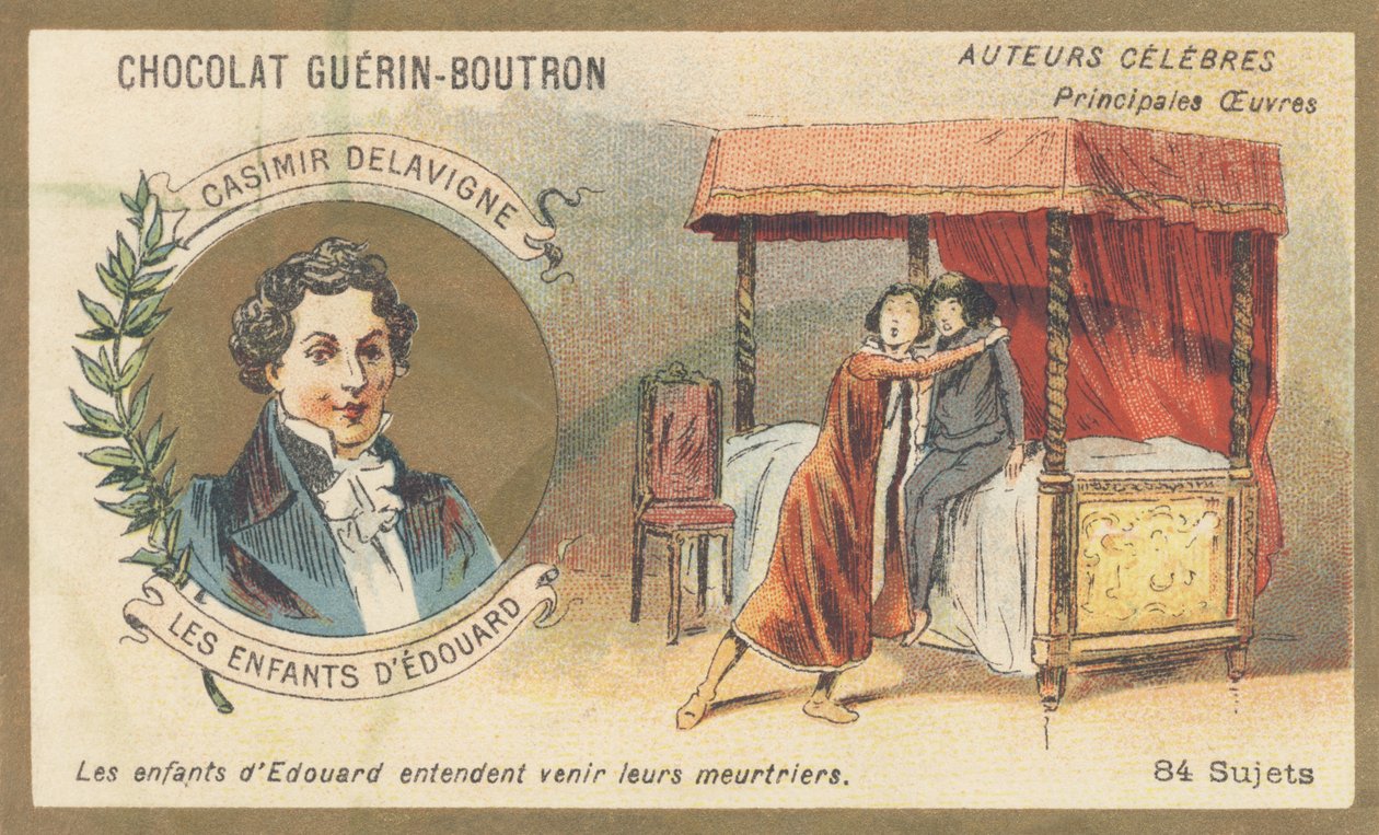 Casimir Delavigne (1793-1843), fransk poet og dramatiker, forfatter av «Les enfants d