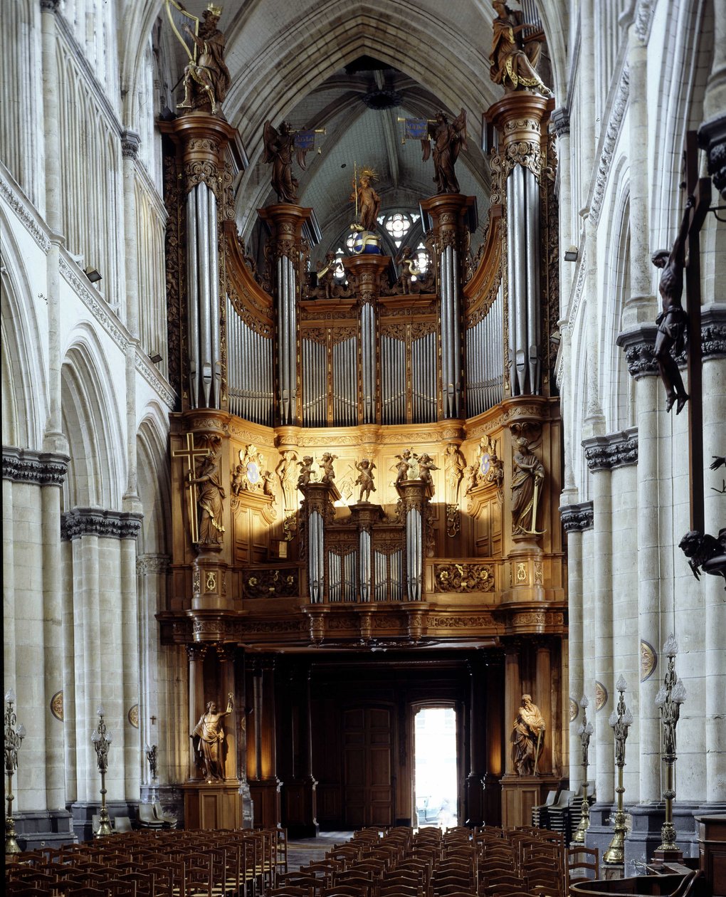 St Omer-katedralen av French School