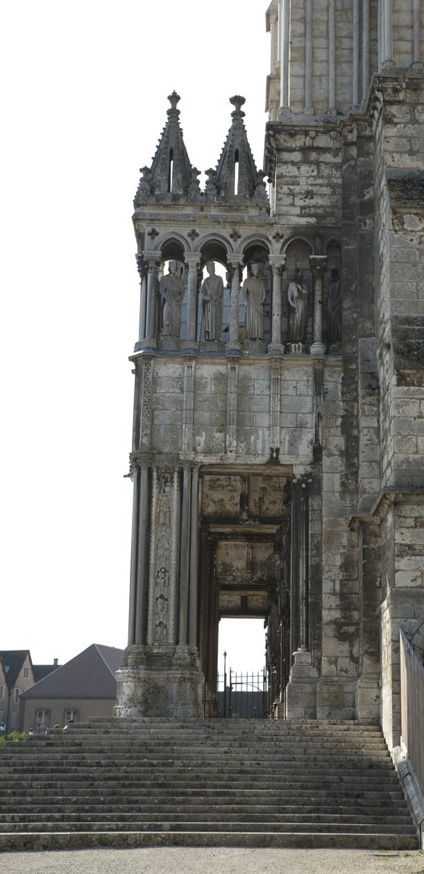 Cathedrale de chartres, detalj av sørportalen av French School