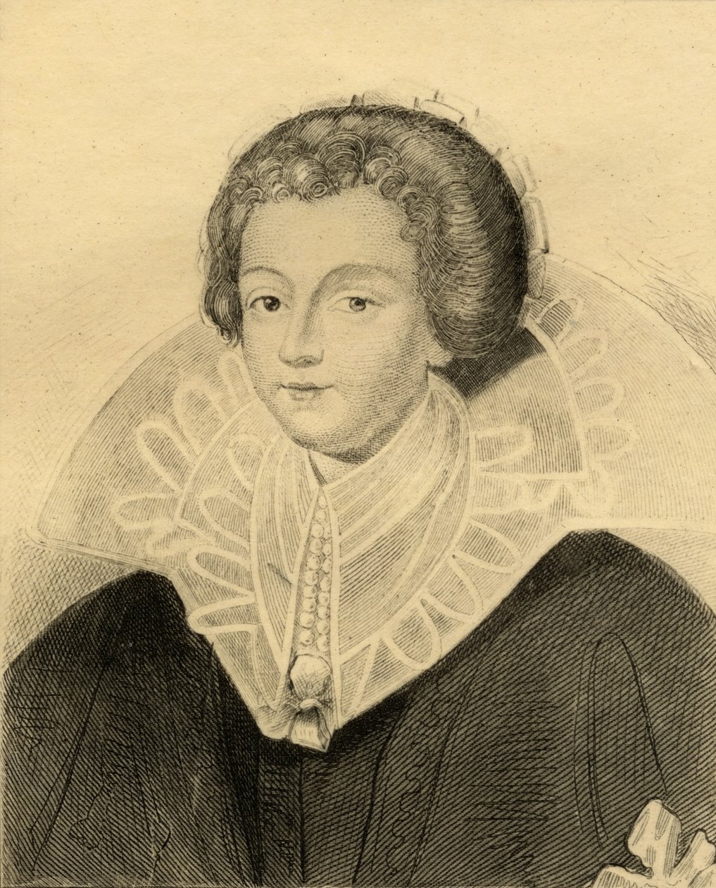 Catherine Henriette de Balzac d'Entragues (1579–1633) marquise de Verneuil av French School
