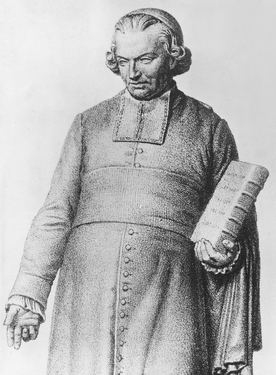 Charles-François Lhomond (engraving) av French School
