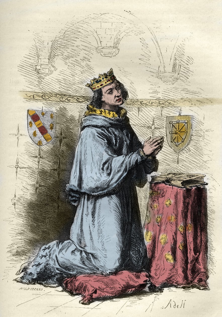Charles-le-Bad (Charles the Bad) (Charles de Navarre av French School
