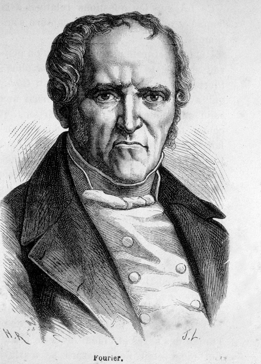 Charles Fourier (1772-1837), fransk filosof og økonom. av French School