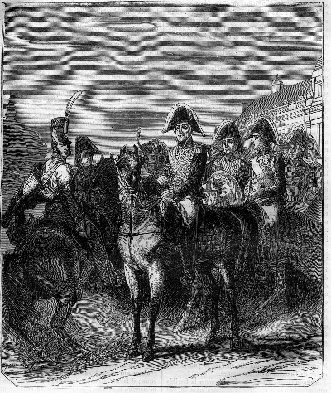 Charles X (1757-1836) King of France. Engraving in “Histoire des Papes-Rois-Queen and Empereurs a travers les centuries”” by Maurice Lachatre av French School