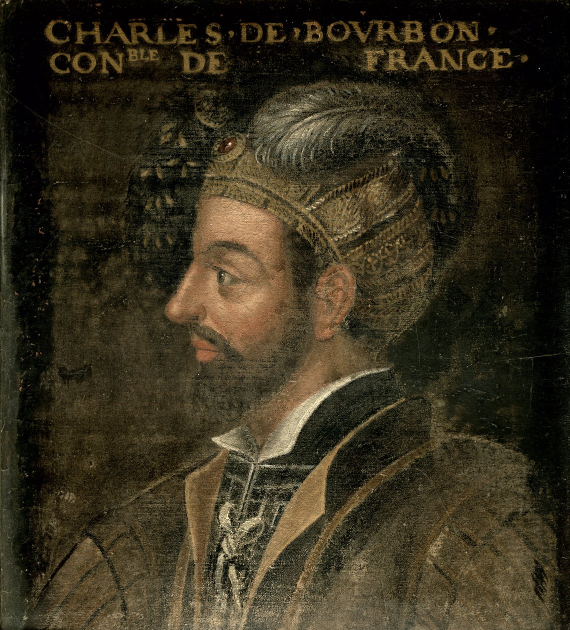 Karl av Bourbon (1490-1527) av French School