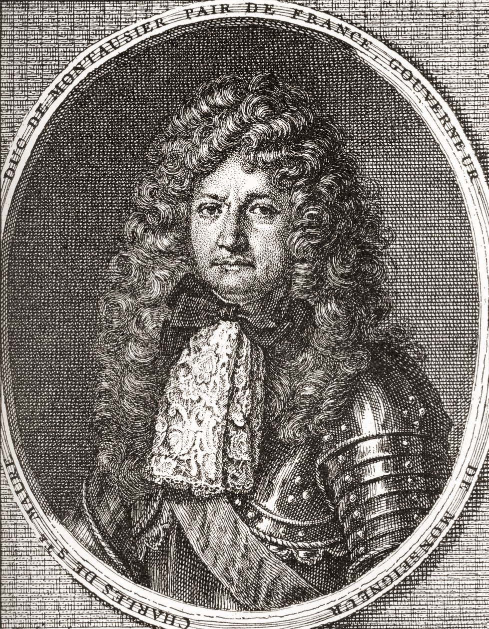 Charles de Sainte-Maure, hertug de Montausier, 1610 1690. Fransk soldat og guvernøren for dauphinen, Louis le Grand Dauphin. Fra Les Heures Libres utgitt 1908. av French School