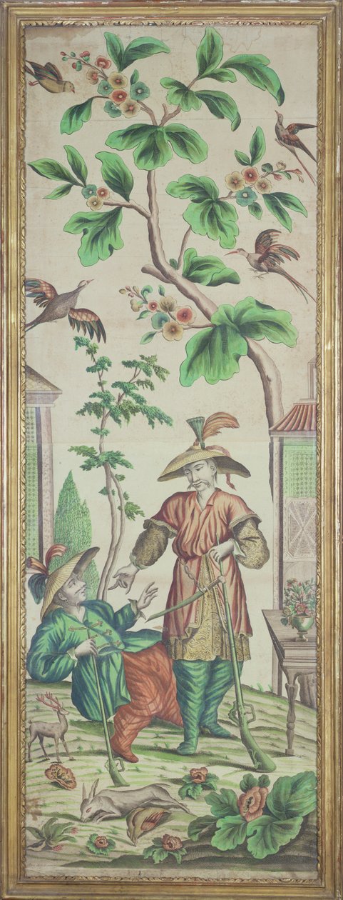 Chinoiserie tapet av French School