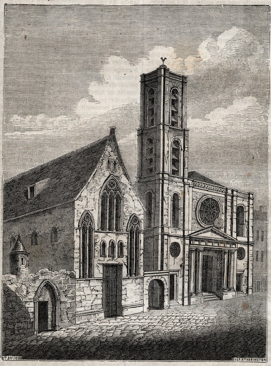 Saint-Jacques-du-Haut-Pas kirke av French School