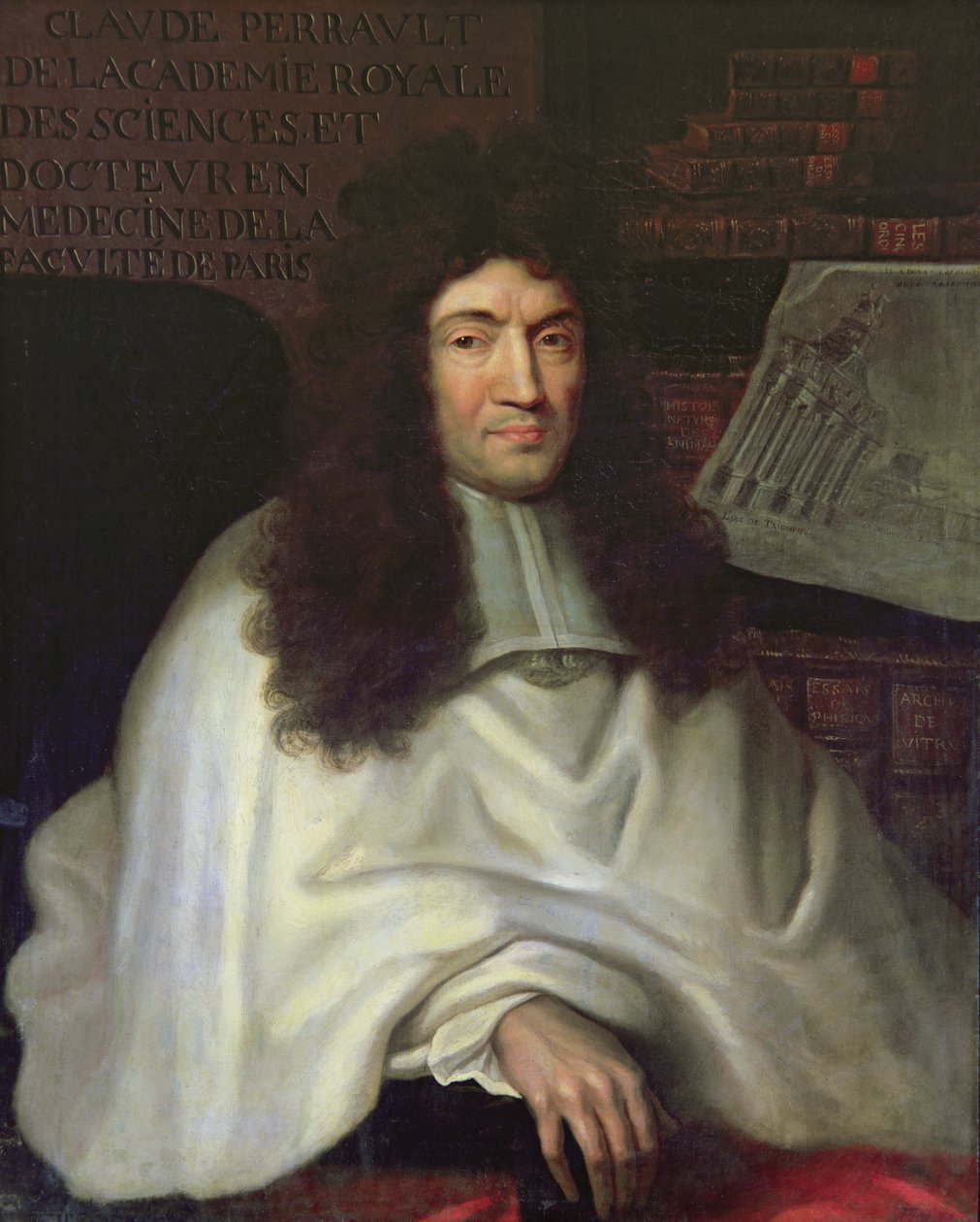 Claude Perrault (1613-88) av French School