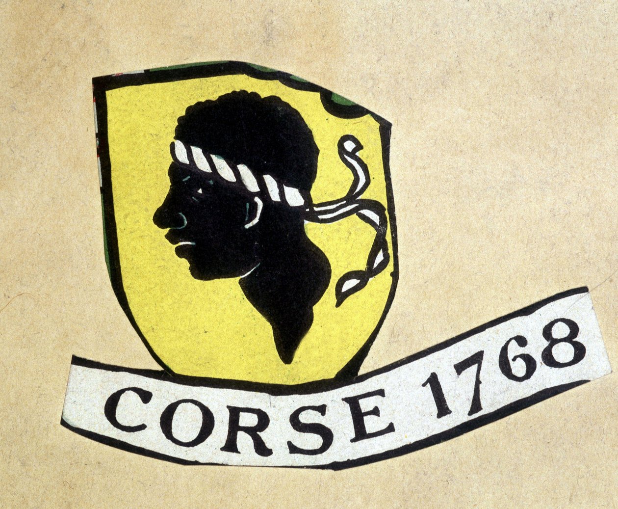Korsikas våpenskjold. av French School