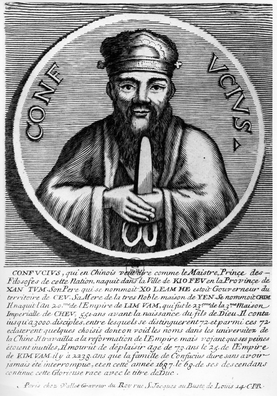 Konfucius av French School