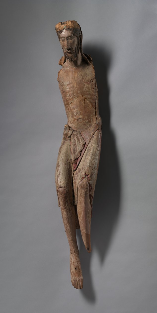 Korpus fra et krusifiks, ca. 1130-1140 av French School